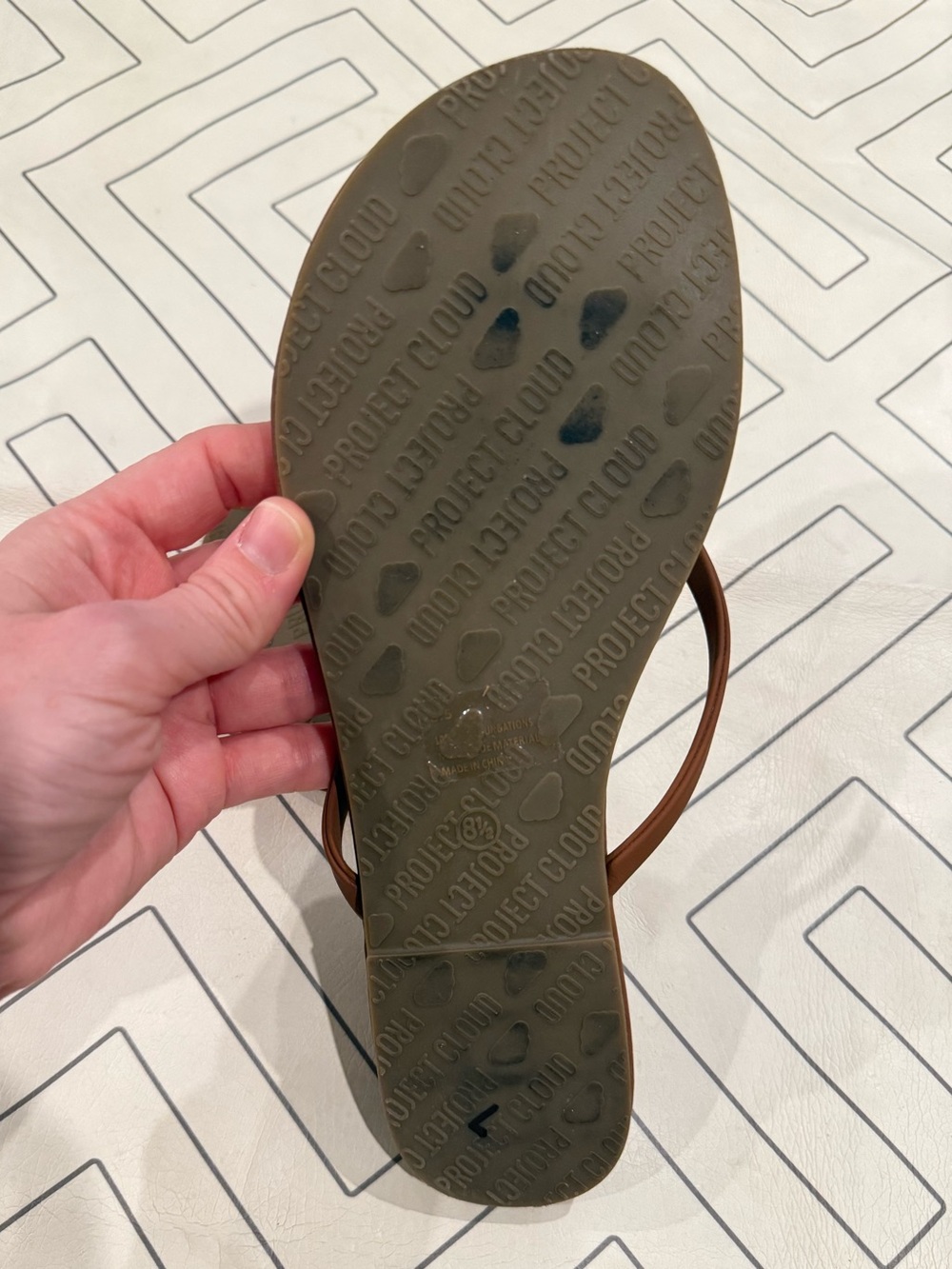 Project Cloud Brown Sandals - Picture 9 of 9